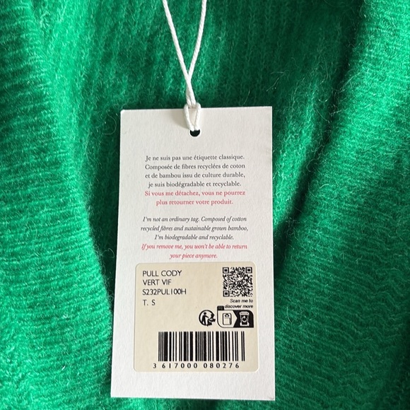 NWT Sezane Cody Jumper - Picture 7 of 11